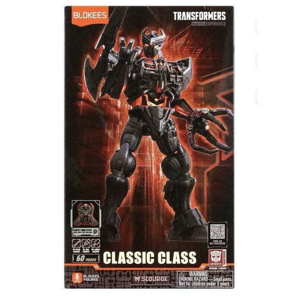 Blokees Classic Class Transformers Scourge 03 NEW! - Picture 3 of 3